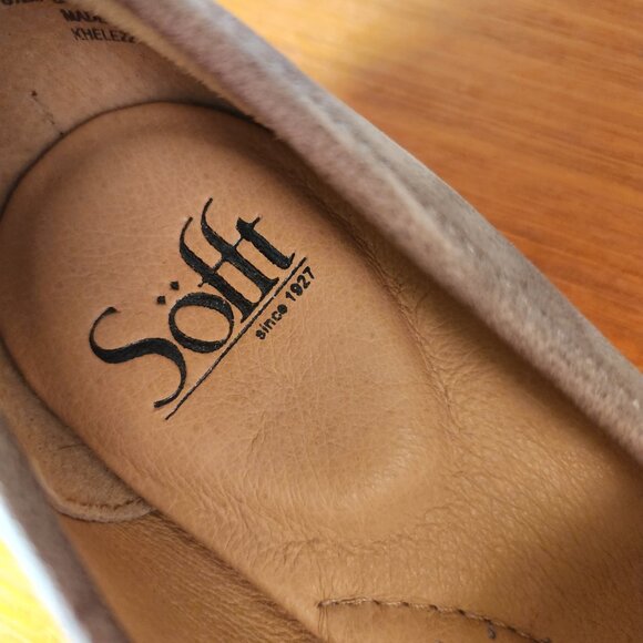 Sofft Leather Loafers Patent Pending Gray Women (8.5) - Picture 10 of 15